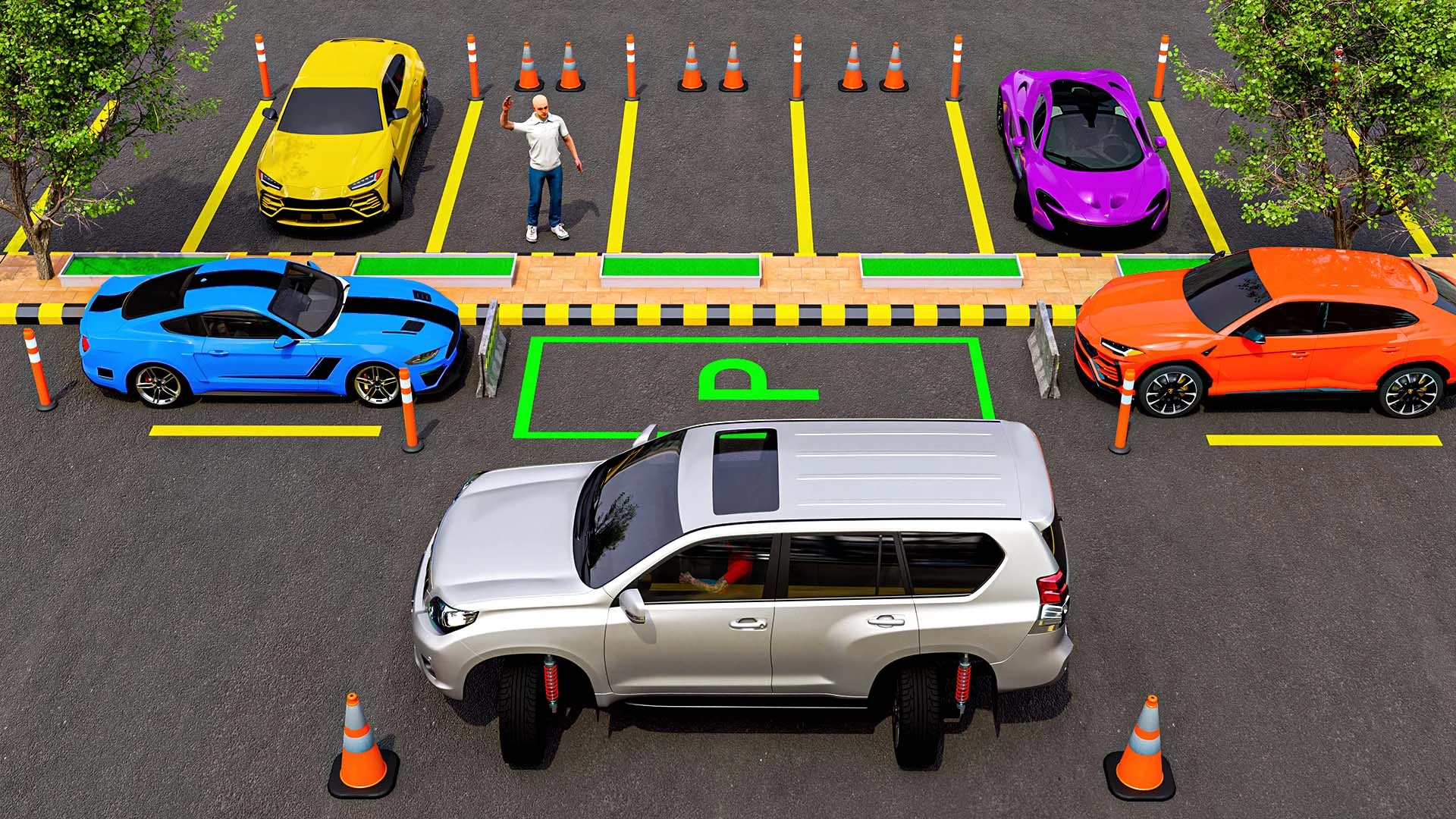 Prado Car Games:Modern Parking screenshot