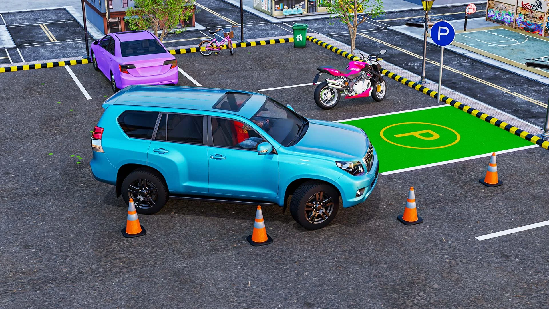 Prado Car Games:Modern Parking screenshot