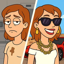 Symbol von Idle Girl : Life Simulator